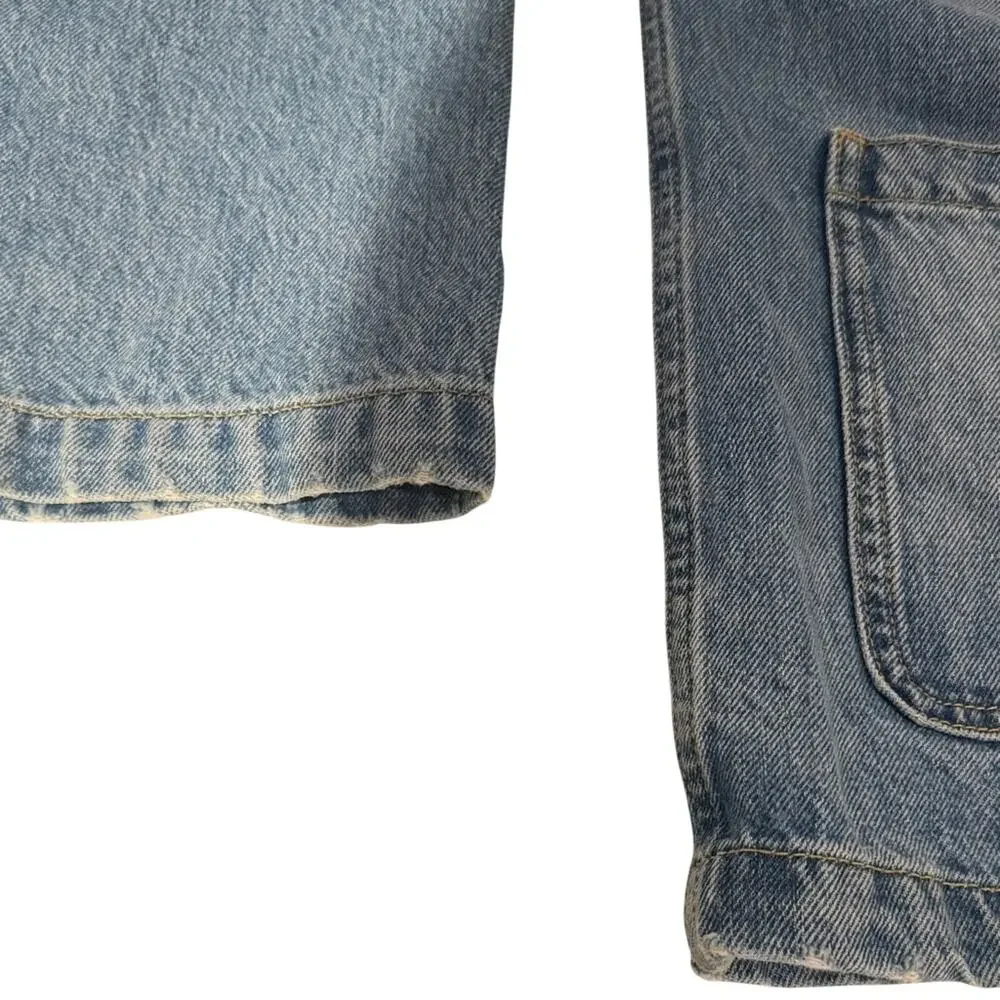 Sandro Paris Denim Worker Jacket – Light Wash Chore Jacket – NWT - Picture 8 of 12